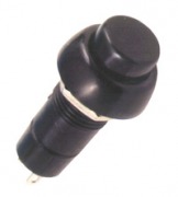  ST 10/BK nyom�kapcsol�,1 �ramk�r, 2 �ll�s, 12mm, fekete